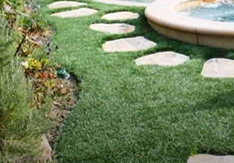 hardscaping pavers and artificial grass job in chula vista, ca 91911